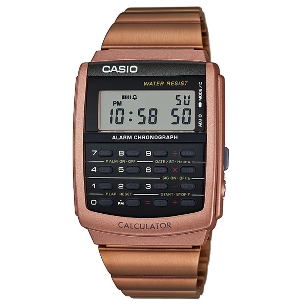 【CASIO】CASIO CALCULATOR系列錶款 CA-506C-5A 計算機不鏽鋼錶 附卡西歐保固卡及發票