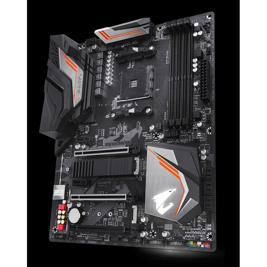 【美國進口產品】技嘉X470 Aorus Ultra Gaming主板-AMD插座AM4平台主板