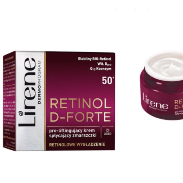 【南北貨柑仔店】【Dr.Eris】Lirene Retinol D-FORTE 緊緻逆齡修護抗老霜（50ml）