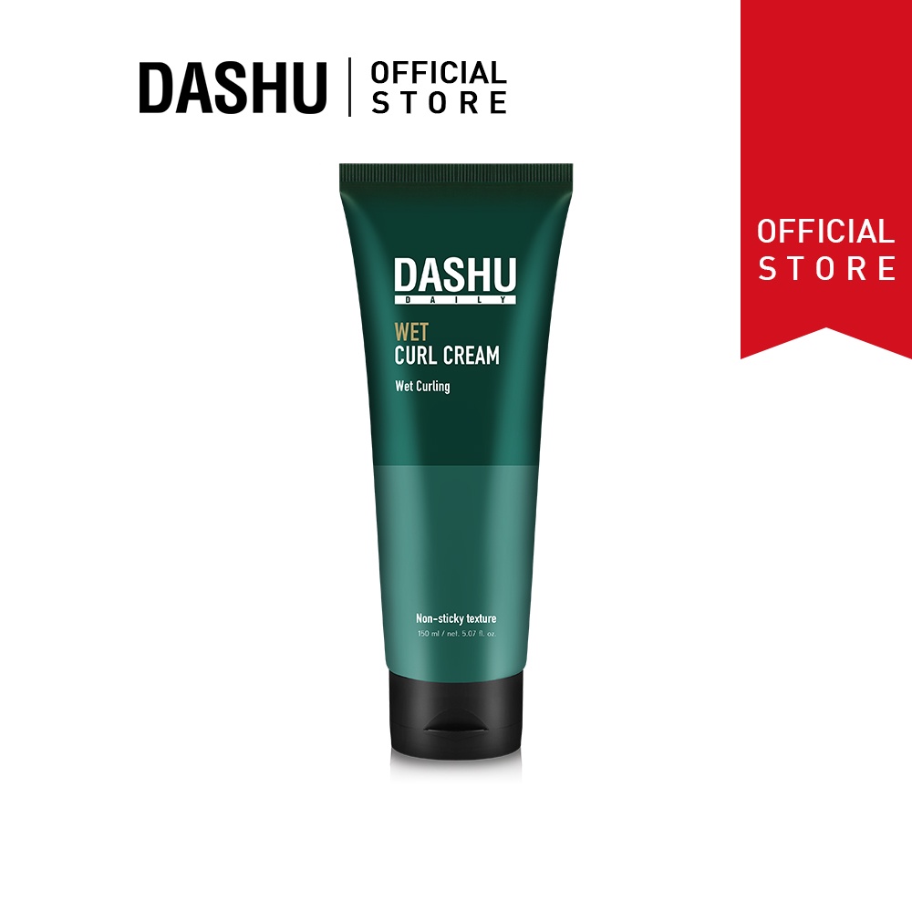 DASHU 他抒 男性濕潤水感捲髮造型乳 150ml | 連續七年銷售冠軍 | 韓系濕髮