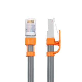 群加 PowerSync CAT.8 40Gbps 抗搖擺超高速網路線-圓線(灰色) 1-10M