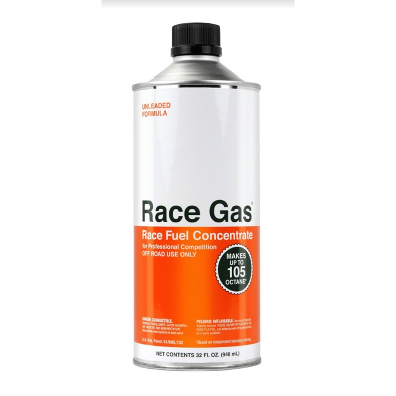 美國原裝現貨 Race Gas濃縮賽車汽油  汽油精 辛烷值提升劑 可達最高110辛烷值