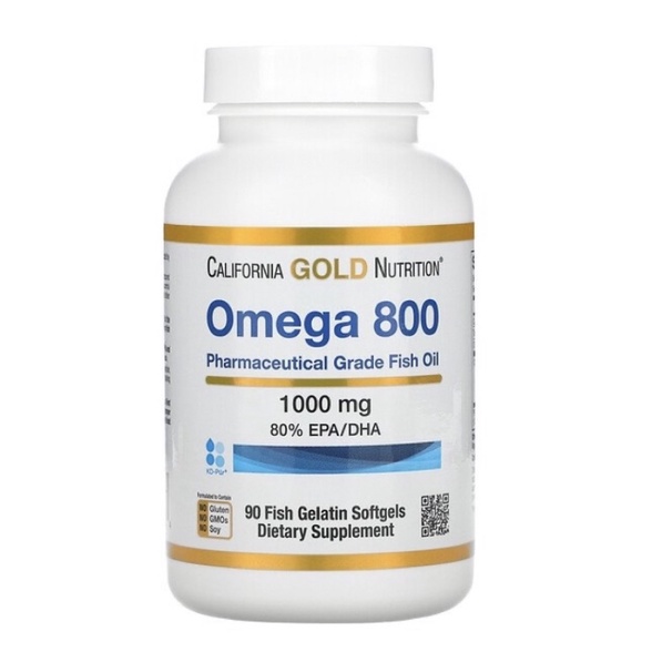 CGN Omega 800魚油含80%EPA/DHA甘油三酸酯1000mg 30/90粒