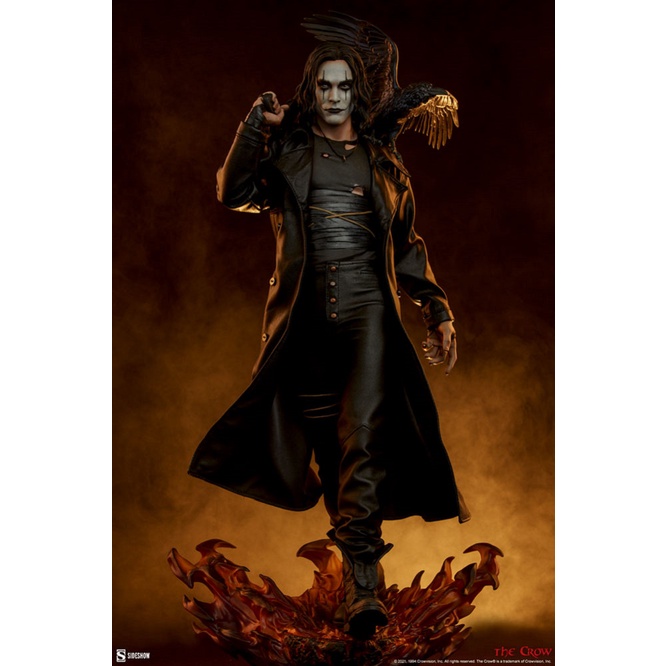 【撒旦玩具 SatanToys】預購 SIDESHOW 【龍族戰神 The Crow】 艾瑞克·卓雷文 李國豪 PF雕像