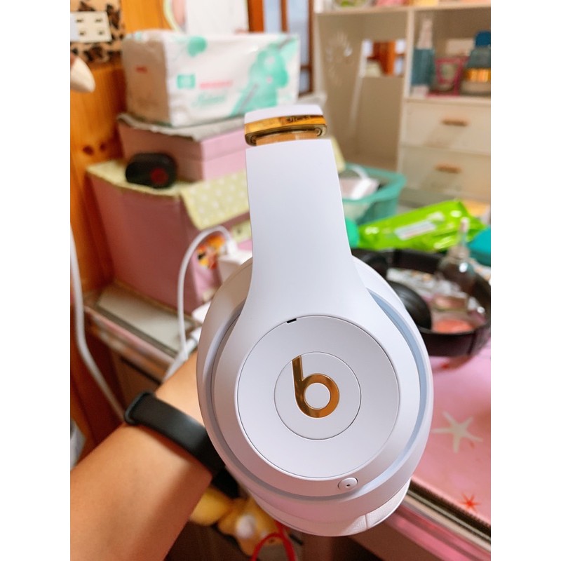 Beats Studio3 Wireless 頭戴式耳機 - 白色 (可議價）主動降噪 耳罩式 藍芽無線(含線控與麥克風
