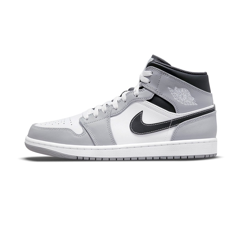 [FLOMMARKET] Air Jordan 1 Mid Light Smoke Grey AJ1 煙灰