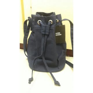 【免運費】avy Bucket Bag 兩用斜紋帆布水桶包