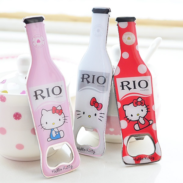 節日 / 婚禮 / 派對 / 促銷 (多色) 卡通 Hello Kitty 開瓶器廚房工具禮物經典 RIO 形狀 3d