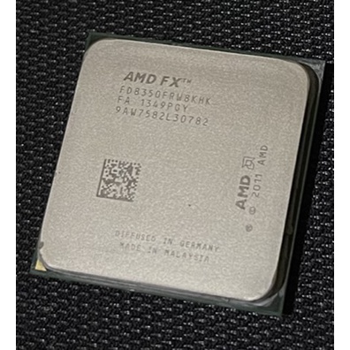 二手 良品 CPU AMD AM3+ 堆土機 FX-8350  處理器 FD8350FRW8KHK