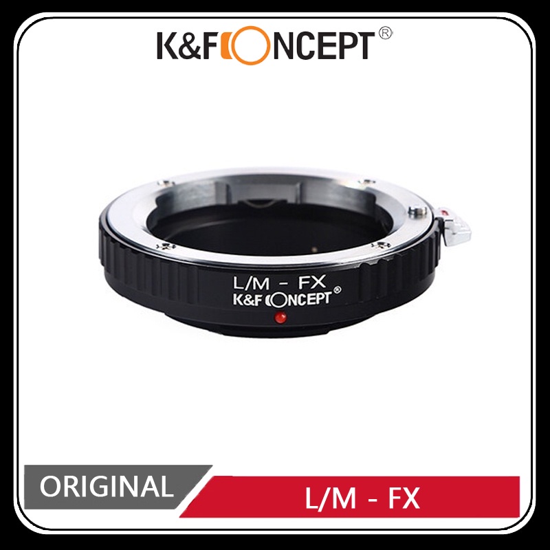 LEICA K&amp;f 概念鏡頭適配器 L/M 徠卡 M 鏡頭到富士 X FX 卡口相機適配器濾鏡適配器