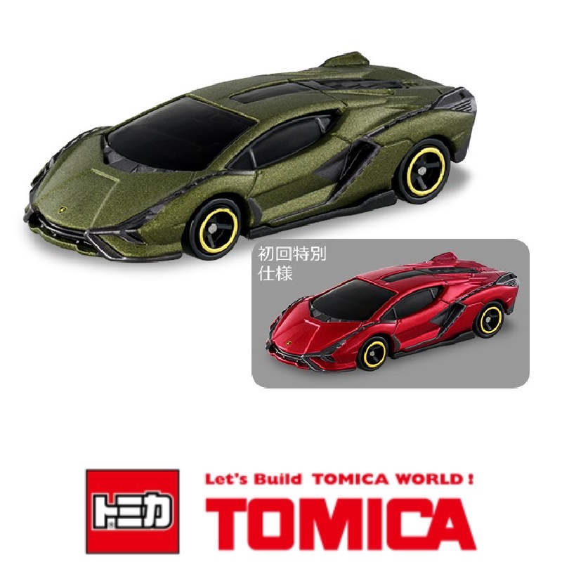 Tomica No. 89 多美 小汽車 藍寶堅尼 FKP 37 2021年 新車貼