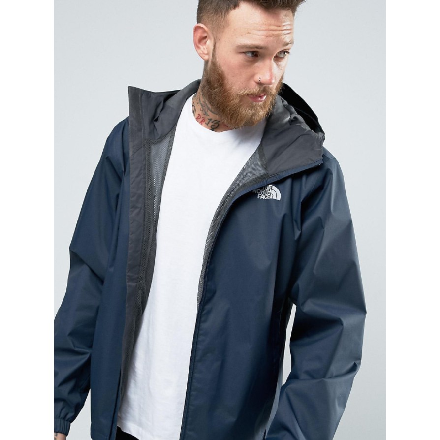The North Face Quest Hooded Jacket in Navy 防水拉鍊款