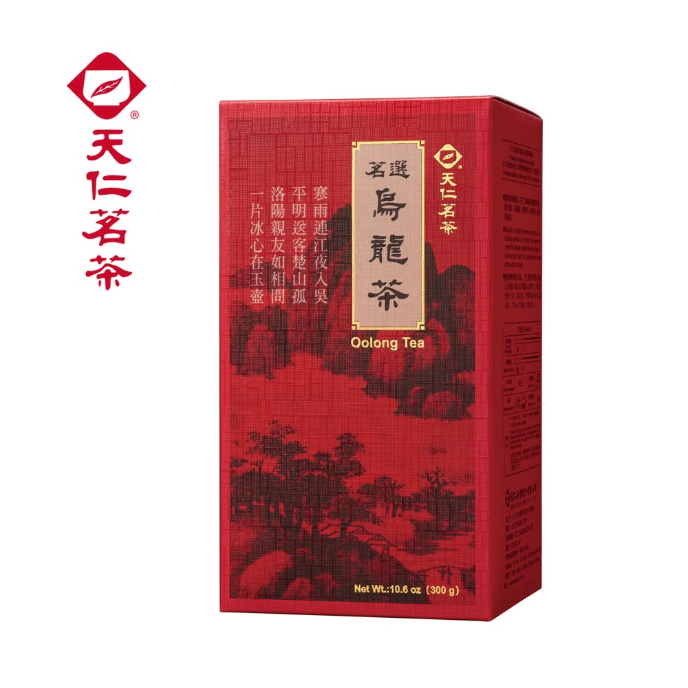 【天仁茗茶】台灣茗選烏龍茶茶葉300g伴手禮盒 生日禮物 交換禮物