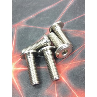 正MOTO DIY部品勁戰 新勁戰 BWS GTR 碟盤螺絲M8X24MM 超薄內六角白鐵碟盤螺絲 直購價一顆