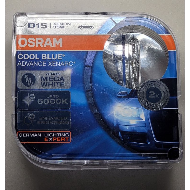[ TOP 汽機車百貨 ] OSRAM 66140CBA D1S 6000K 35W HID 1組(2顆) 德國製