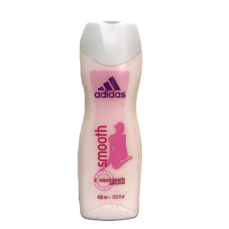 附發票 英國進口 / 歐洲製造 Adidas 女性-去角質款 沐浴乳 (smooth 平靜款) 大容量