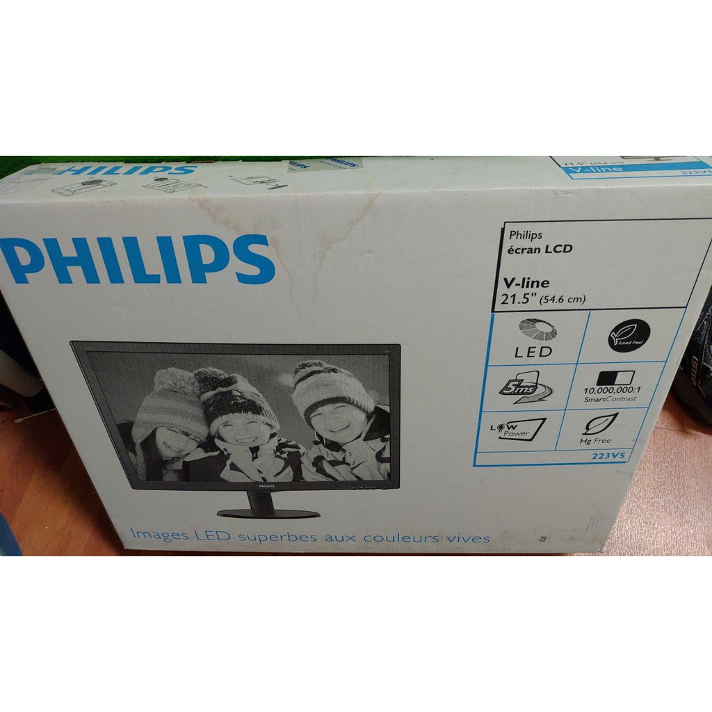 PHILIPS 飛利浦 LED寬螢幕顯示 (223V5LSB2)