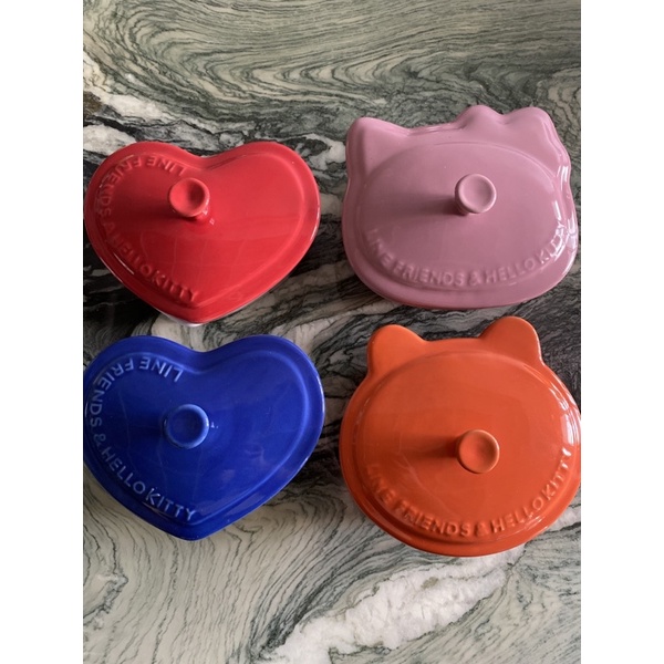 Line Friends&amp;Hello kitty 造型陶瓷碗