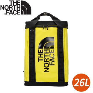 【The North Face 26L EXPLORE FUSEBOX 後揹包《亮黃》】3KYF/雙肩揹包/電腦包