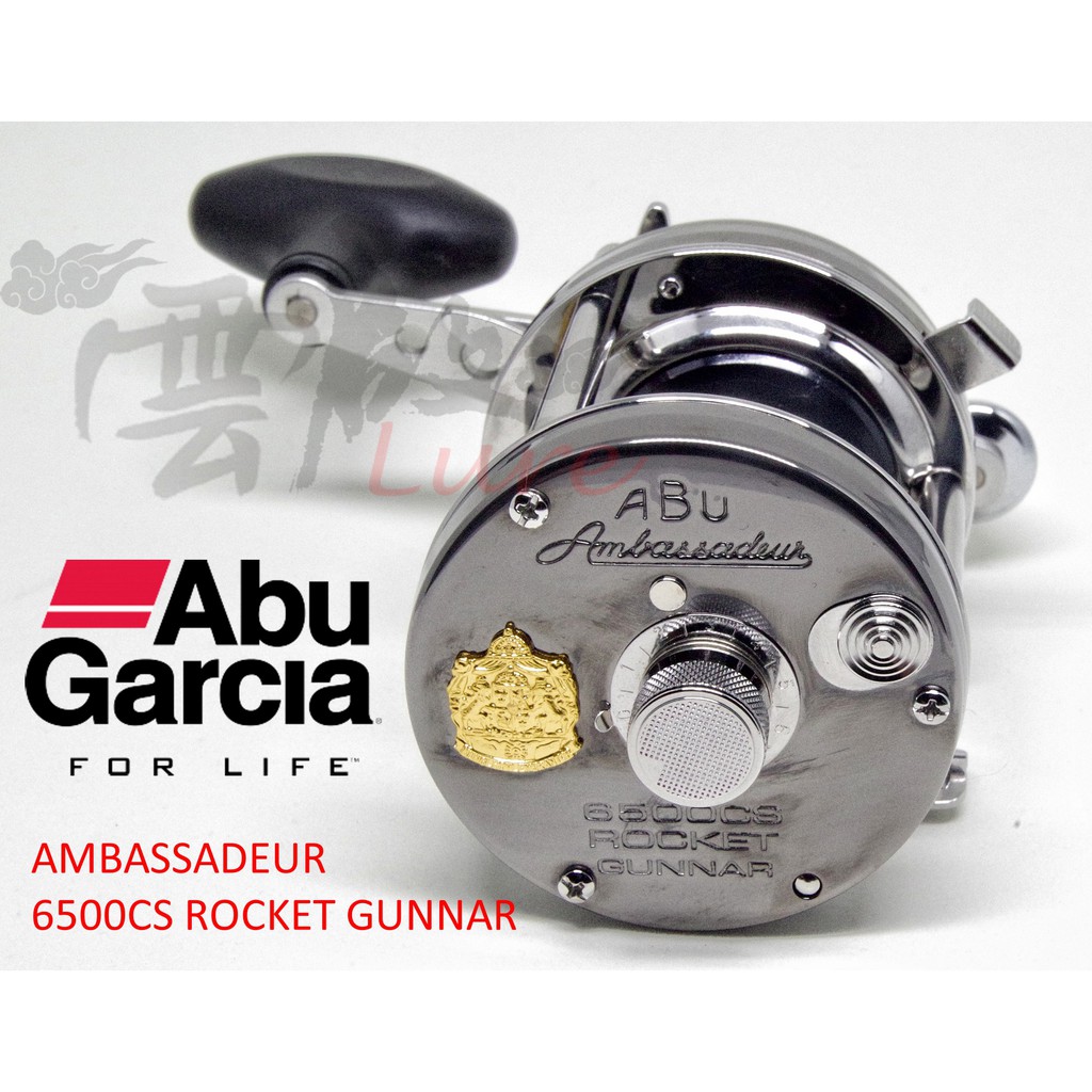 ☁雲啟路亞☁ Abu Garcia AMB. 6500CS ROCKET GUNNAR 雷強 鼓式 捲線器