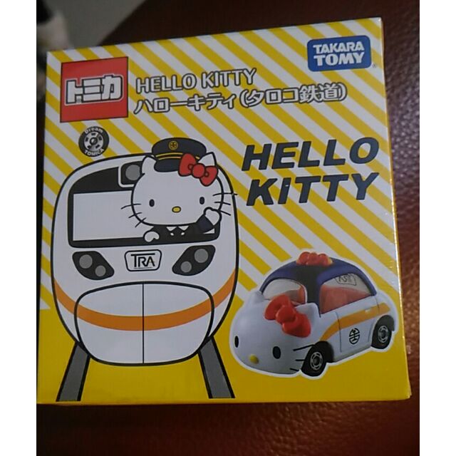 日本 TAKARA TOMY 多美 Hello kitty 凱蒂貓 台灣鐵路局 限定版 太魯閣號 小汽車