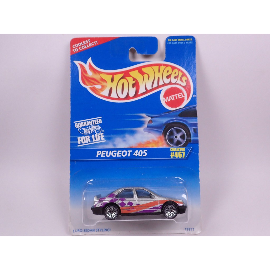 《盒控》Hot Wheels 風火輪 Peugeot寶獅 405 (RE)