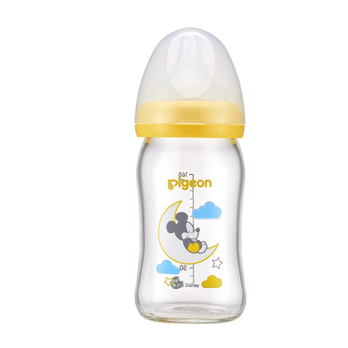 貝親迪士尼寬口玻璃奶瓶160ml(米奇-夢鄉)P78047Y