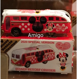 日本東京迪士尼樂園 2020特別版 special version 米奇米妮 遊園巴士 公車巴士 多美卡 多美小汽車 車