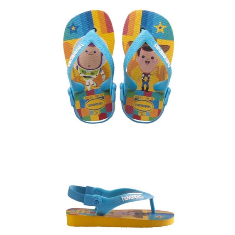 havaianas Disney Pixar 🇧🇷巴西兒童涼鞋