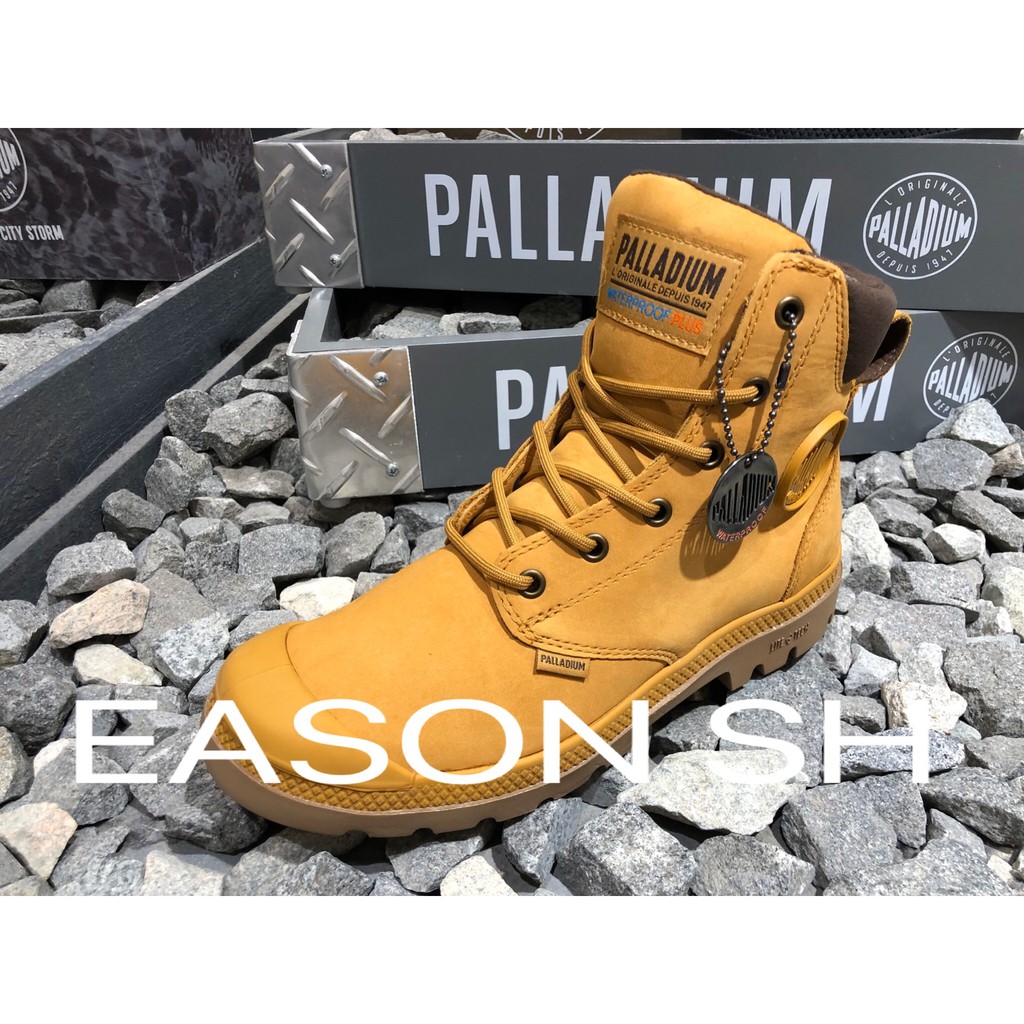 EASON SH（免運費）PALLADIUM 防水系列 新款防水靴 輕量化大底+科技鞋墊 76118-717