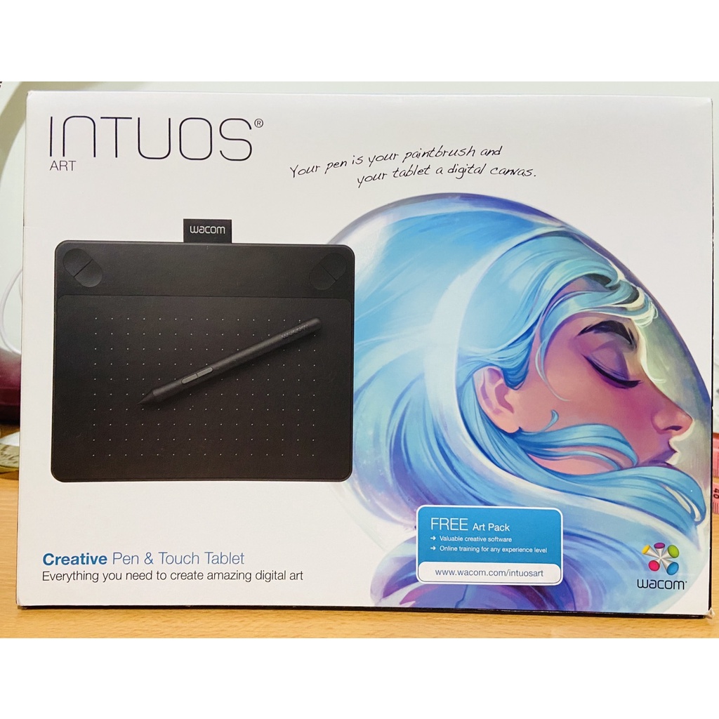 Wacom Intuos Art CTH-490 藝術創意觸控繪圖板(黑色)+ 無線套件