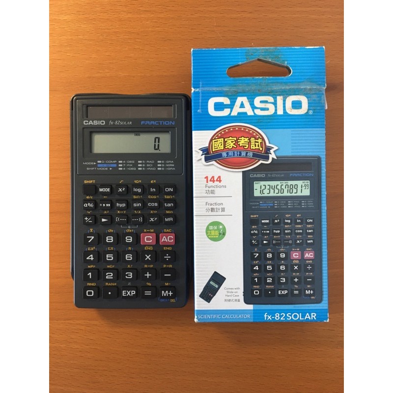 Casio fx-82solar 國考計算機