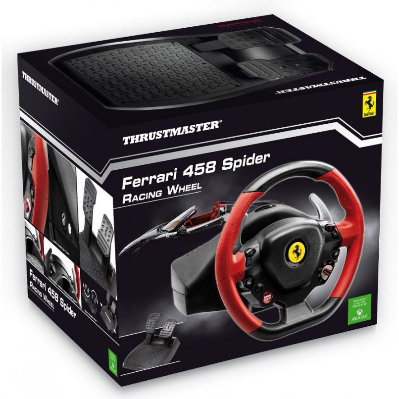 【傳說企業社】THRUSTMASTER Ferrari 458 Spider方向盤支援XBOX ONE