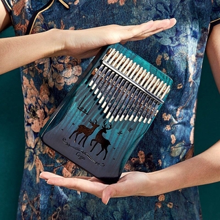 【臺灣出貨】卡林巴琴 拇指琴 17音初學入門 卡巴林 kalimba 手指鋼琴 21音 姆指琴 卡琳吧 手指琴