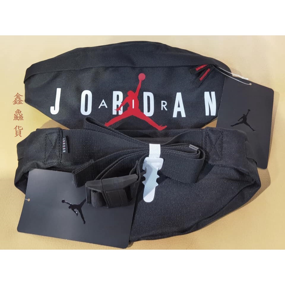 2021 九月 JORDAN 飛人 喬丹 CROSS BODY BAG 側背包 斜背包 腰包 黑白紅