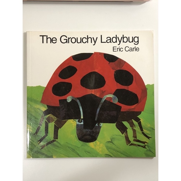 [二手英文繪本] The Grouchy Ladybug 愛生氣的瓢蟲 by Eric Carle