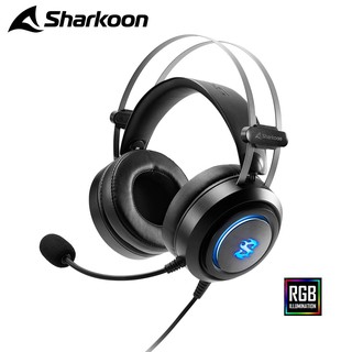 【Sharkoon 旋剛】SGH30 RGB 虛擬7.1聲道 耳罩式耳機耳麥 麥克風 電競耳機