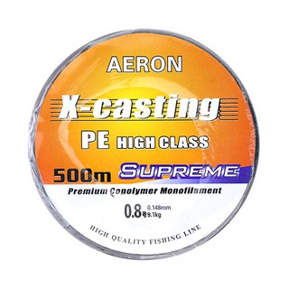 PE線 X-casting 500M 超低價 四股編織 布線 路亞 母線