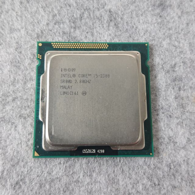 Intel Core I5 2300 3.1GHz 四核心 CPU 1155 正式版 SR00D 2400 2500K