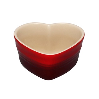 《法國 Le Creuset》現貨 愛心烤皿 0.3L 櫻桃紅 1入 陶瓷 烤盅 點心器皿