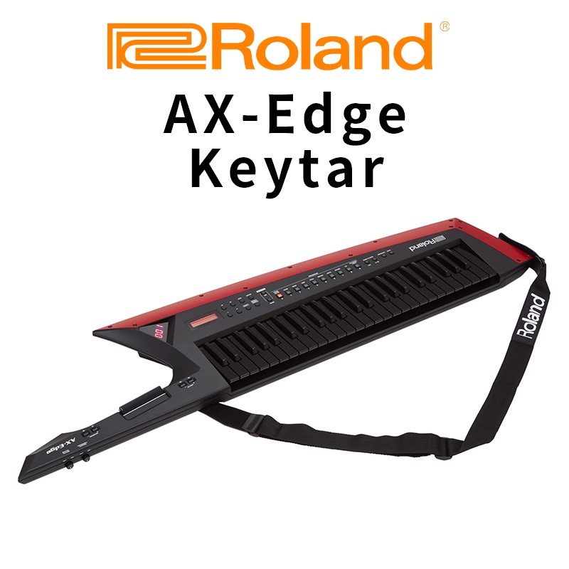 Roland AX-Edge BK keytar 肩背式 合成器 黑色【金聲樂器】