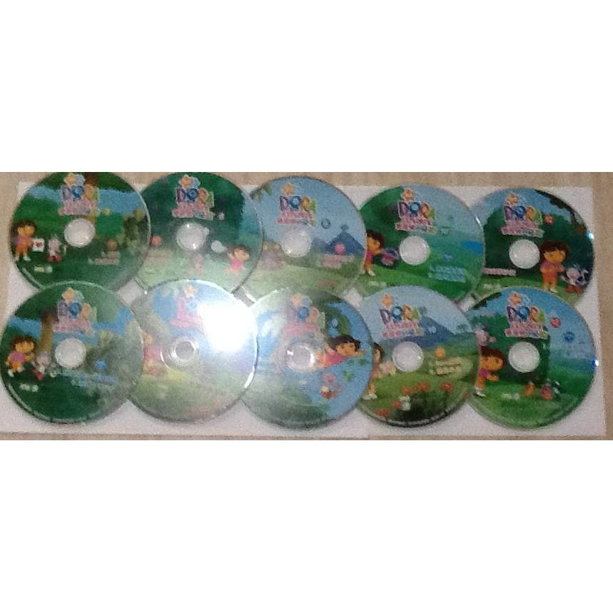 二手正版DVD Dora 愛探險的朵拉 7,8,9,10,12集