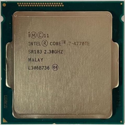 intel core i7-4770TE  2.3G 4核 8MB LGA1150 桌機cpu處理器 45w 新品 散裝