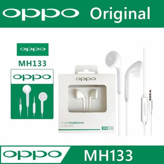 【帶盒】100%原裝OPPO Mh133/r9耳機3.5mm入耳式