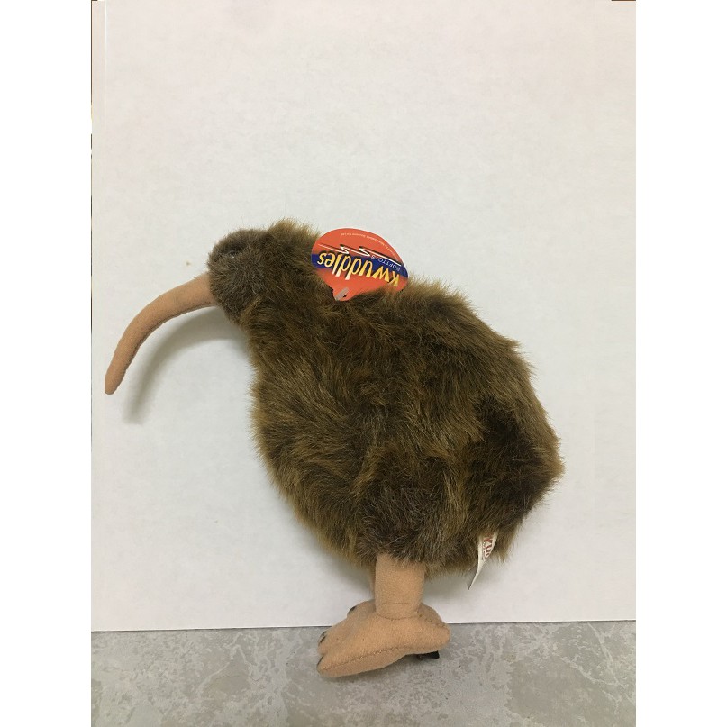 友客里】((6文化藝品))紐西蘭KIWI鳥- 奇異鳥-紐西蘭進口-毛茸茸-填充 