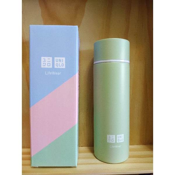 UNIQLO隨行保溫杯-綠色-輕量型150ml