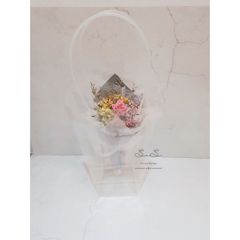 韓式透明花束提袋袋子捧花袋盆栽袋花禮袋 蝦皮購物