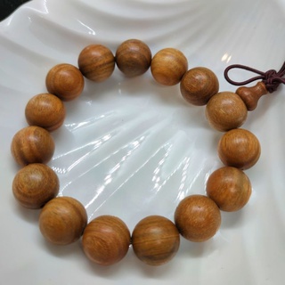 綠檀木手串手珠佛珠15mm 手圍19