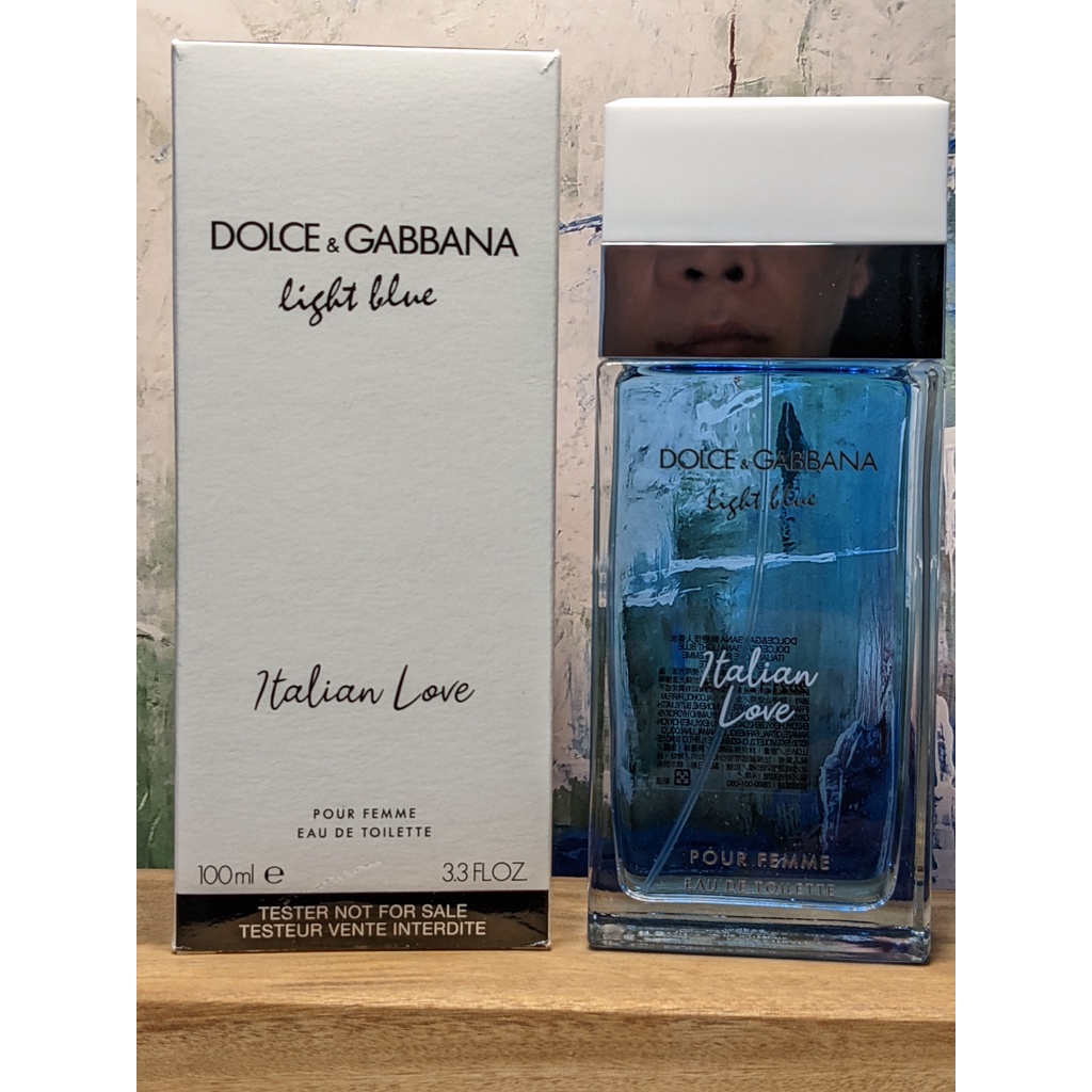 香親香愛～D&amp;G 淺藍 熱戀佳人 女性淡香水 100ml, ITALIAN LOVE Dolce &amp; Gabbana
