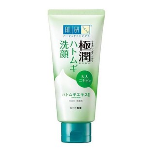 9.日本 Rohto 肌研 極潤 健康深層清潔調理洗面乳(100g) 薏仁精華